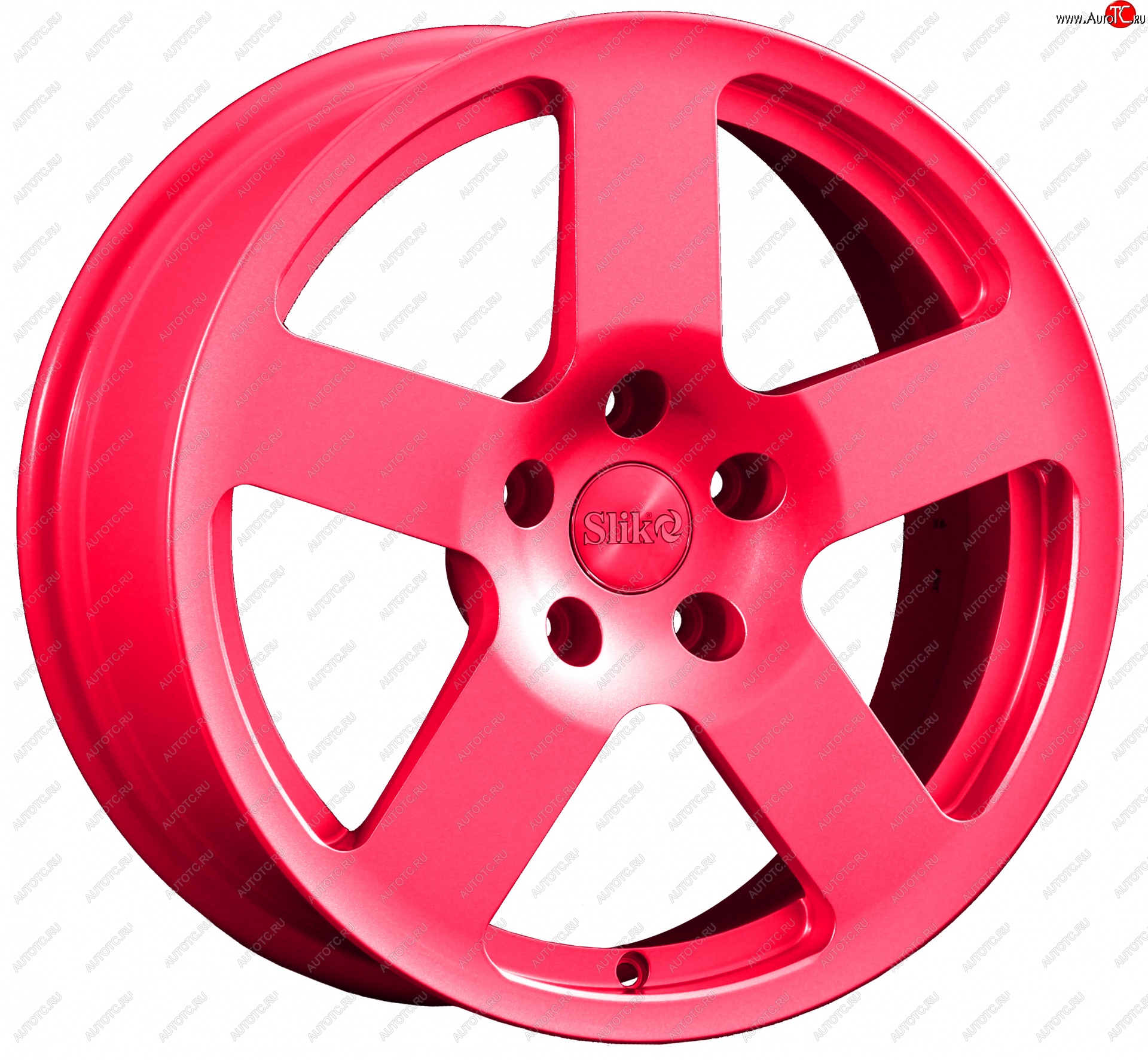 14 599 р. Кованый диск Slik classik R17x7.5 Candy RUBIN рубиновый 7.5x17   (Цвет: Candy RUBIN рубиновый 7.5x17)  с доставкой в г. Пермь