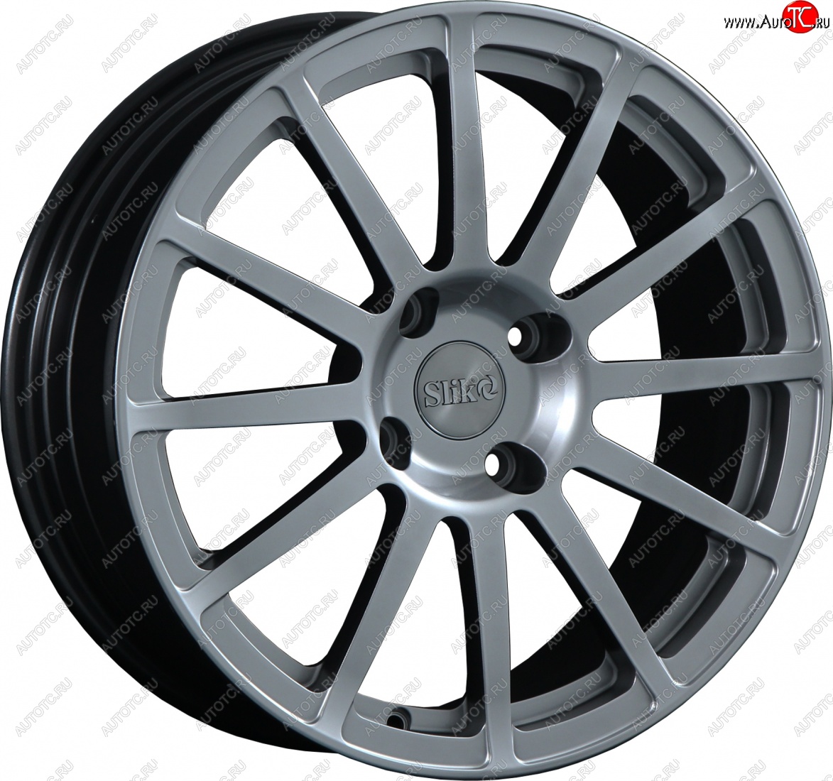 25 599 р. Кованый диск Slik classik R17x7.5 Серебристый тёмный (S25) 7.5x17   (Цвет: S25)  с доставкой в г. Пермь