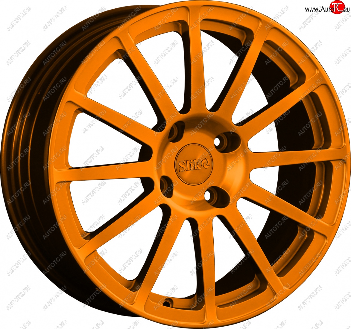 25 599 р. Кованый диск Slik classik R17x7.5 Candy Медно-оранжевый матовый 7.5x17   (Цвет: Candy Медно-оранжевый матовый 7.5x17)  с доставкой в г. Пермь