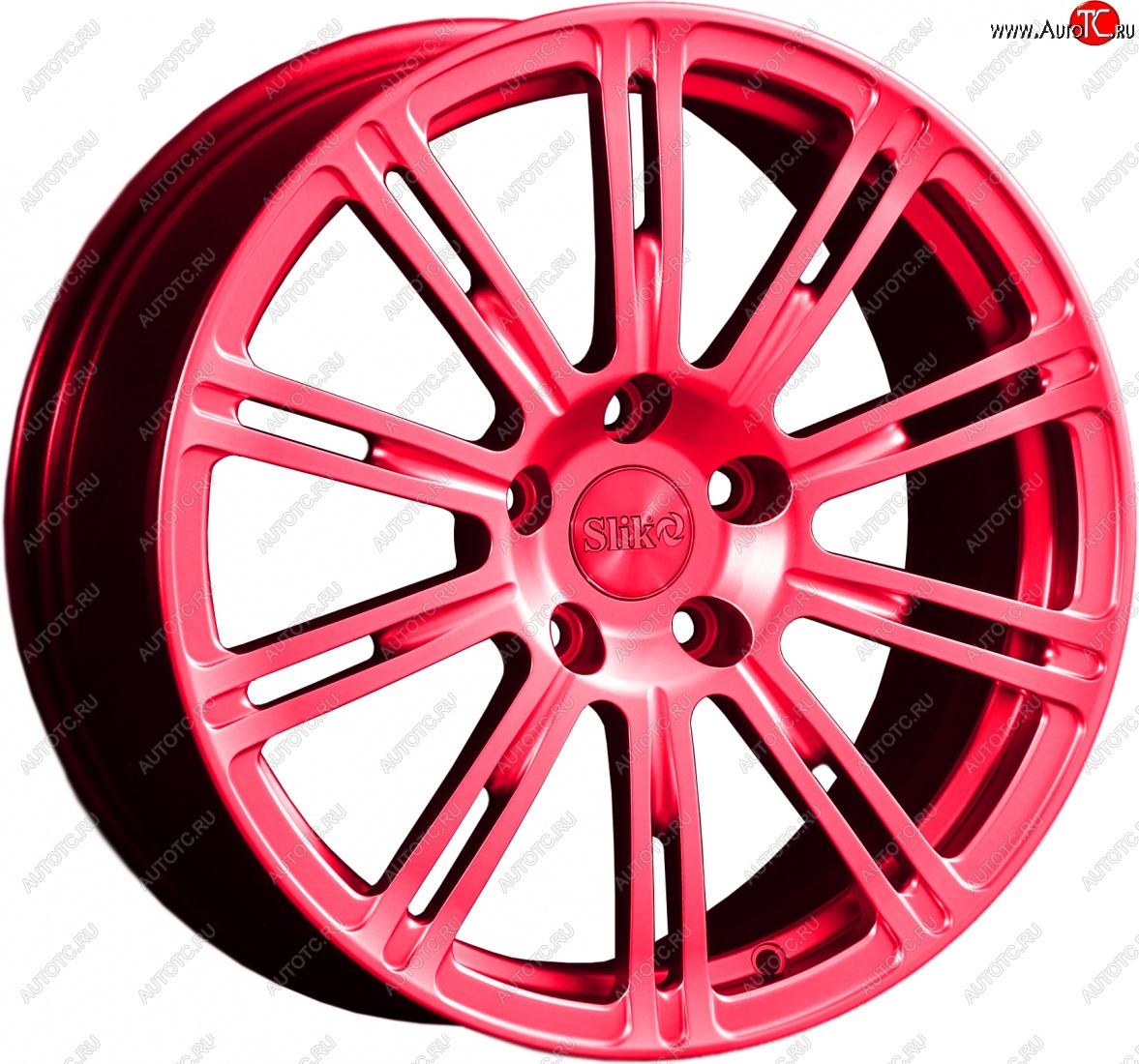 20 399 р. Кованый диск Slik classik R17x7.5 Candy RUBIN рубиновый 7.5x17   (Цвет: Candy RUBIN рубиновый 7.5x17)  с доставкой в г. Пермь
