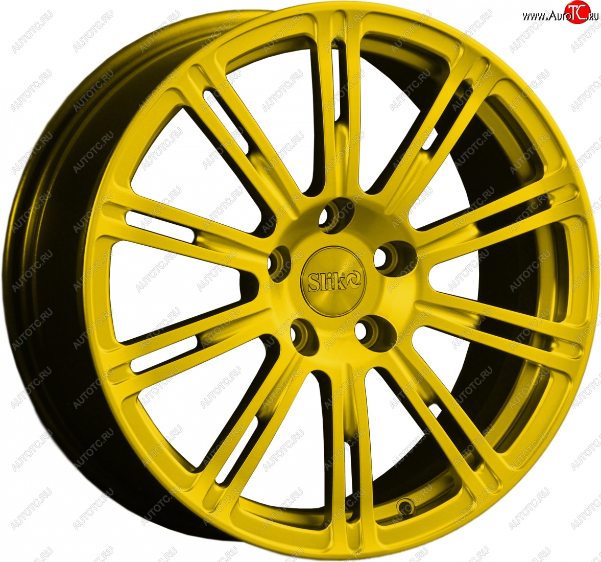 20 399 р. Кованый диск Slik classik R17x7.5 Candy YELLOW ярко-желтый 7.5x17   (Цвет: Candy YELLOW ярко-желтый 7.5x17)  с доставкой в г. Пермь