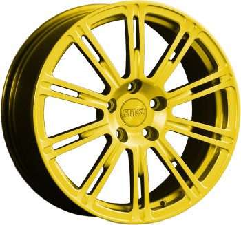 Кованый диск Slik classik R17x7.5 Ярко желтый RAL 1021 (YELLOW) 7.5x17  (Цвет: YELLOW)