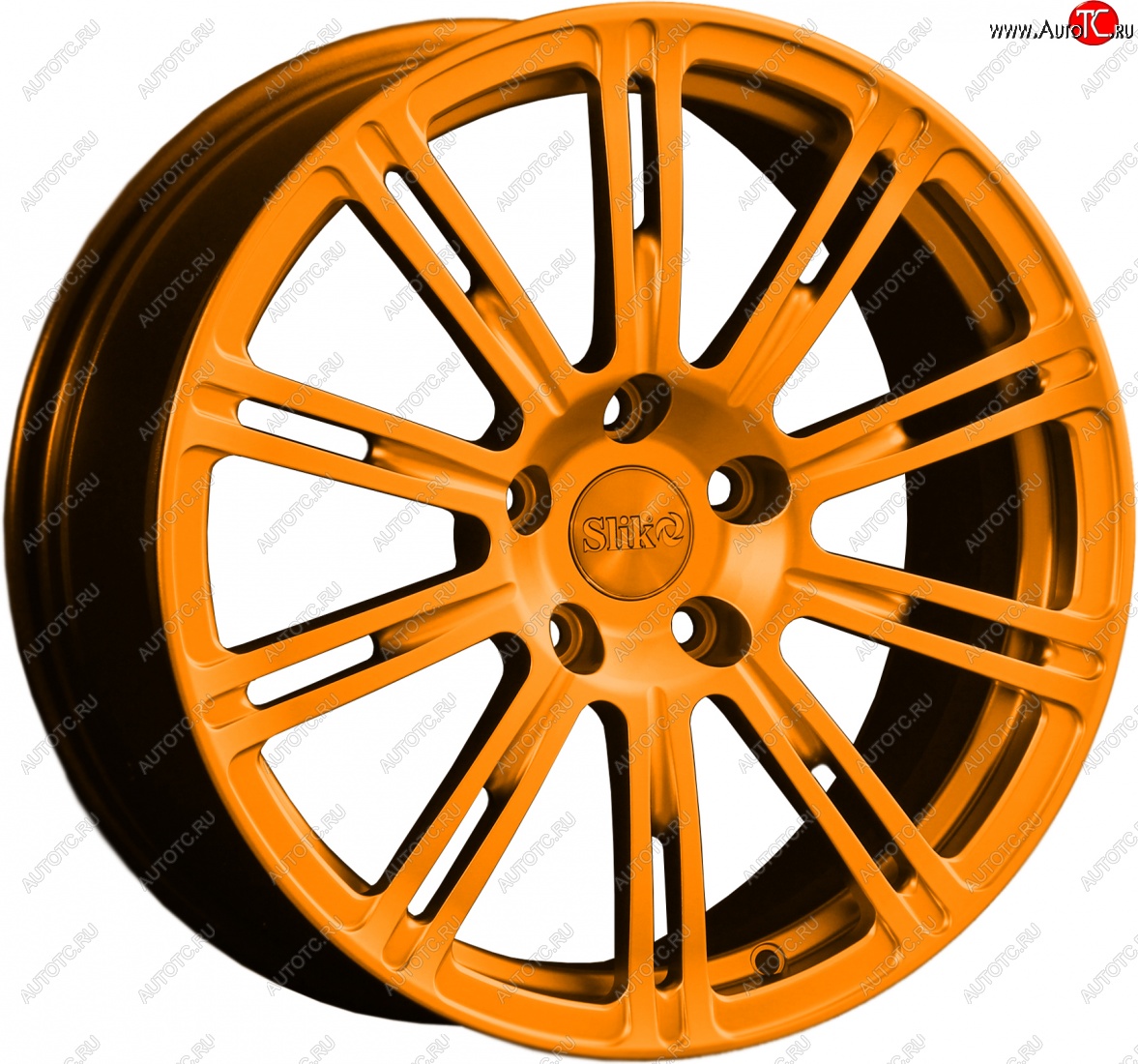 20 399 р. Кованый диск Slik classik R17x7.5 Candy Медно-оранжевый матовый 7.5x17   (Цвет: Candy Медно-оранжевый матовый 7.5x17)  с доставкой в г. Пермь