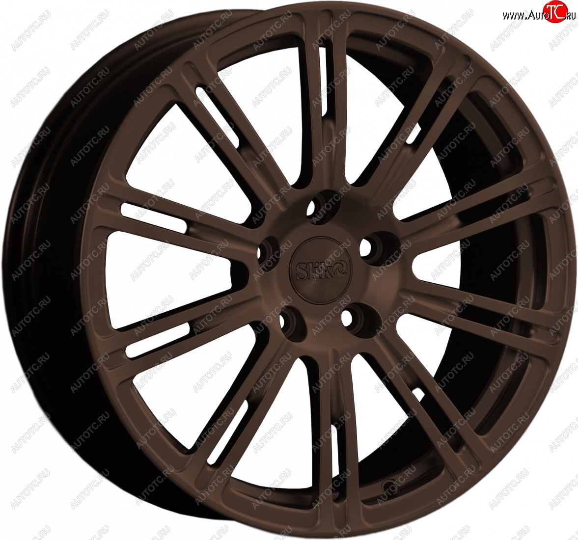 20 399 р. Кованый диск Slik classik R17x7.5 Бронза (BRZ) 7.5x17   (Цвет: BRZ)  с доставкой в г. Пермь