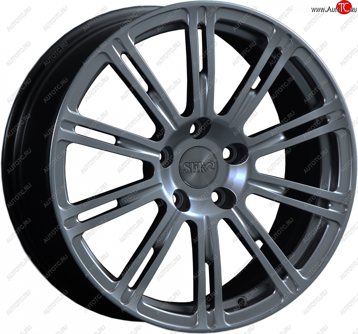 20 399 р. Кованый диск Slik classik R17x7.5 Графит глянцевый (GM) 7.5x17   (Цвет: GM)  с доставкой в г. Пермь