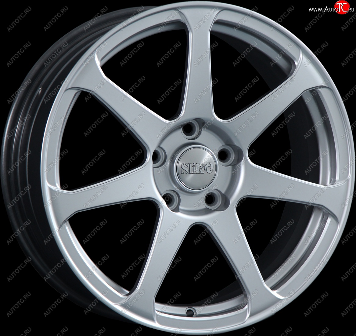 14 099 р. Кованый диск Slik classik R17x7.5 Серебристый светлый (S16) 7.5x17 Honda Integra DB6,DB7,DB8,DB9 седан дорестайлинг (1993-1995) 5x114.3xDIA64.1xET41.0 (Цвет: S16)