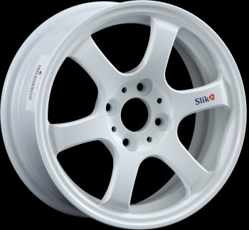 Кованый диск Slik Classik 5.5x14 (Белый W) Honda Prelude 3 BA купе дорестайлинг (1987-1989) 4x100.0xDIA56.1xET45.0
