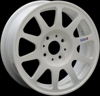 Кованый диск Slik Classik 5.5x14 (Белый W) Honda Logo (1996-2001) 4x100.0xDIA56.1xET35.0