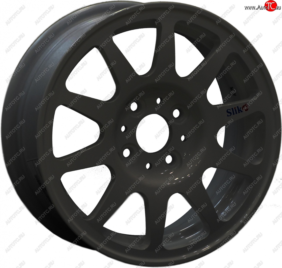 13 699 р. Кованый диск Slik Classik 5.5x14 (Чёрный)   (Цвет: Чёрный)  с доставкой в г. Пермь