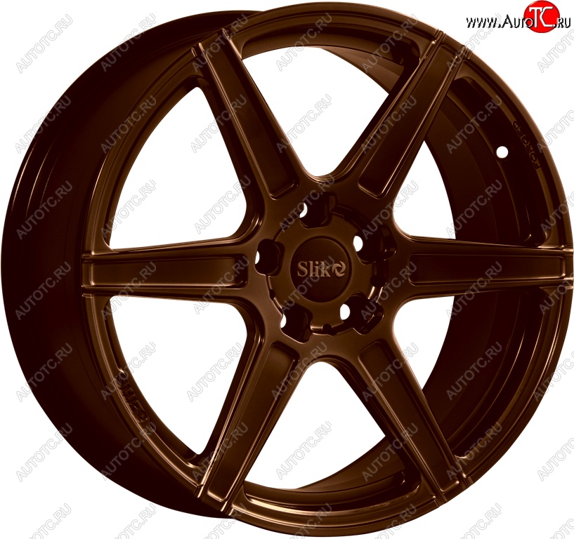 60 999 р. Кованый диск Slik PREMIUM L-604 10.0x20   (Коньячная бронза глянец (BRZCGN))  с доставкой в г. Пермь