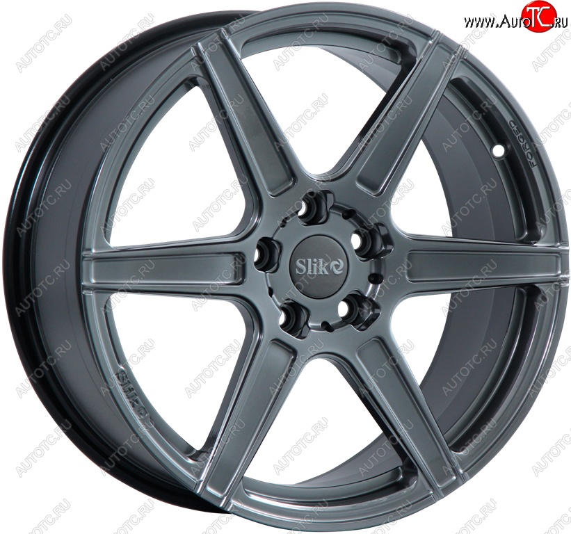 60 999 р. Кованый диск Slik PREMIUM L-604 10.0x20   (Графит глянцевый (GM))  с доставкой в г. Пермь