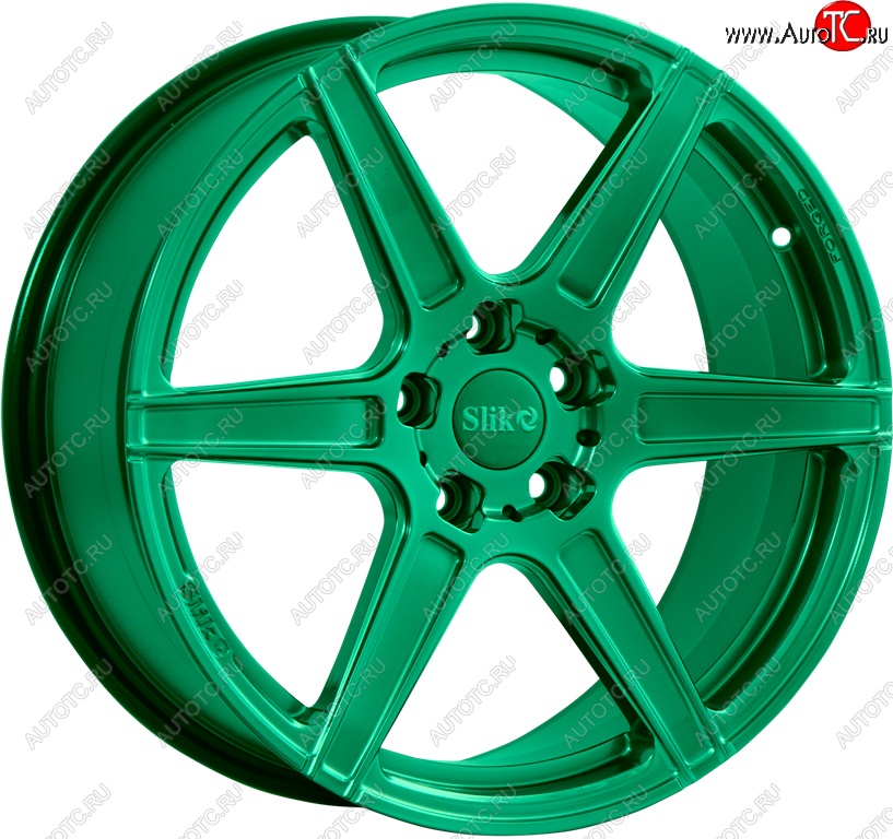 60 999 р. Кованый диск Slik PREMIUM L-604 9.0x20   (Candy изумрудно-зеленый (Candy Green))  с доставкой в г. Пермь