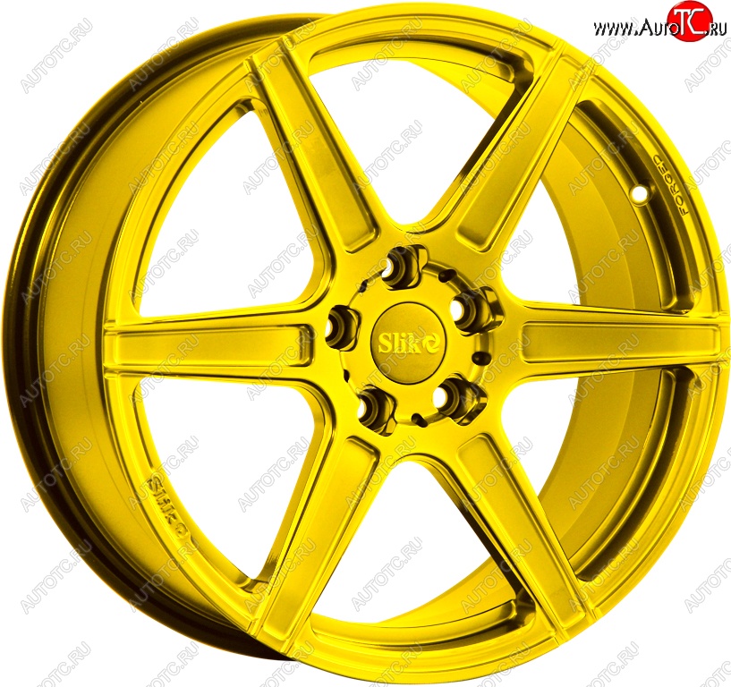 60 999 р. Кованый диск Slik PREMIUM L-604 9.0x20   (Candy ярко-желтый (Candy YELLOW))  с доставкой в г. Пермь