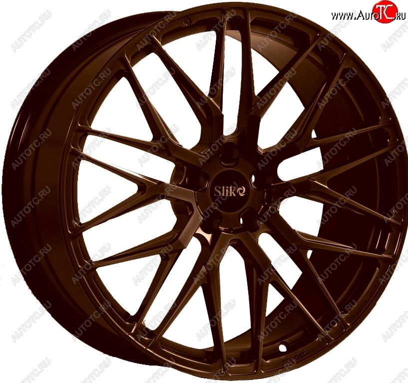 60 999 р. Кованый диск Slik PREMIUM L-605 10.0x20   (Коньячная бронза матовый (MBRZCGN))  с доставкой в г. Пермь