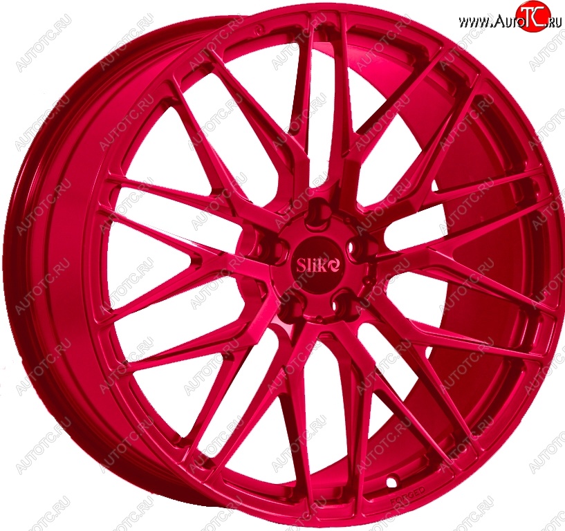 60 999 р. Кованый диск Slik PREMIUM L-605 10.0x20   (Candy рубиновый (Candy RUBIN))  с доставкой в г. Пермь