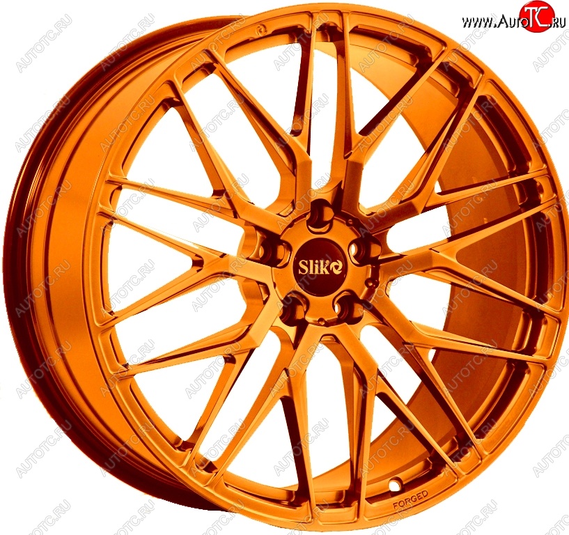 60 999 р. Кованый диск Slik PREMIUM L-605 10.0x20   (Candy медно-оранжевый глянцевый)  с доставкой в г. Пермь