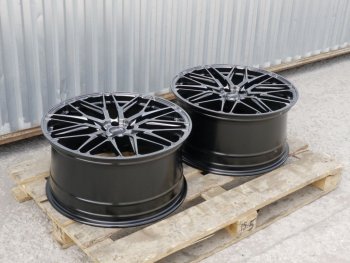 60 999 р. Кованый диск Slik PREMIUM L-605 10.0x20   (Темный хром (DC))  с доставкой в г. Пермь. Увеличить фотографию 4