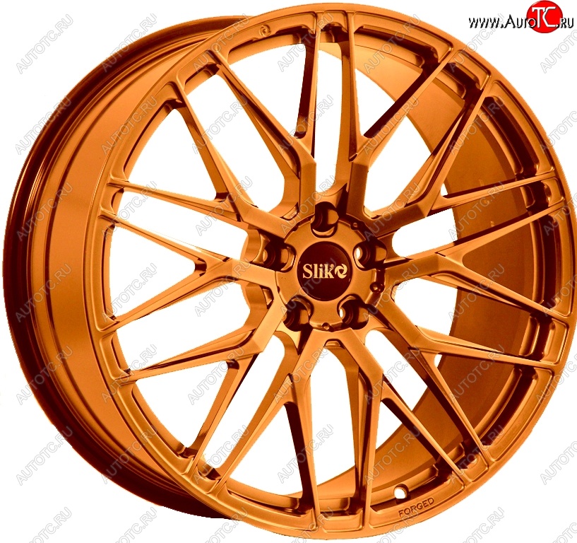 60 999 р. Кованый диск Slik PREMIUM L-605 10.0x20   (Candy медно-оранжевый матовый)  с доставкой в г. Пермь