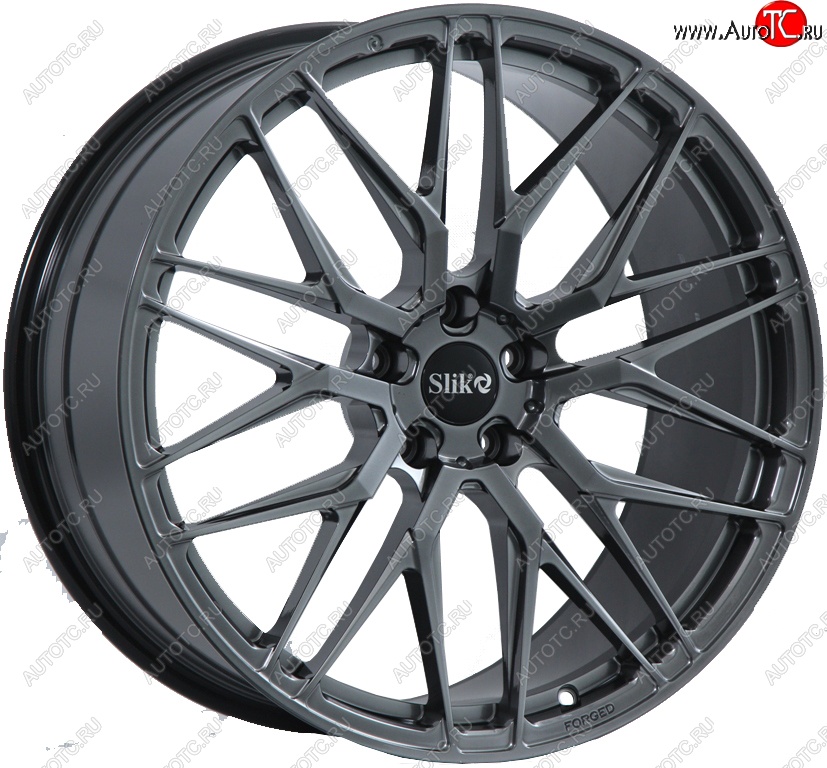 60 999 р. Кованый диск Slik PREMIUM L-605 9.0x20   (Графит глянцевый (GM))  с доставкой в г. Пермь