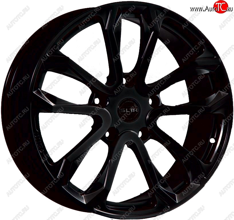 60 999 р. Кованый диск Slik PREMIUM L-608 10.0x20   (Черный глянцевый (BK))  с доставкой в г. Пермь