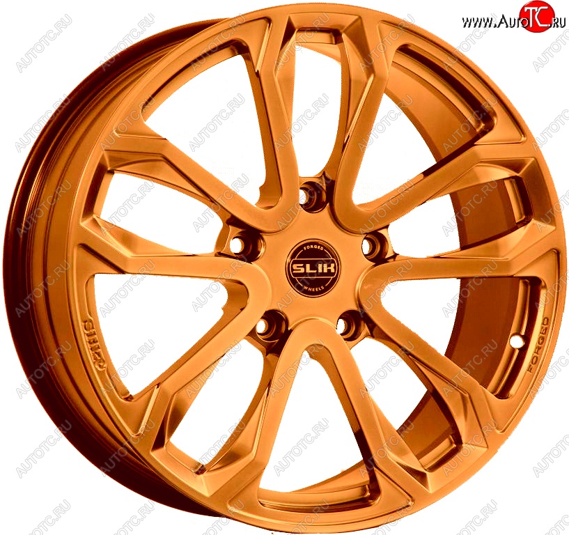 60 999 р. Кованый диск Slik PREMIUM L-608 10.0x20   (Candy медно-оранжевый матовый)  с доставкой в г. Пермь