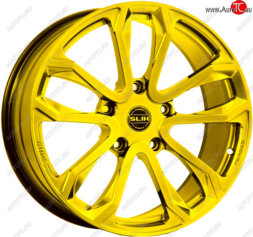 60 999 р. Кованый диск Slik PREMIUM L-608 9.0x20   (Candy ярко-желтый (Candy YELLOW))  с доставкой в г. Пермь