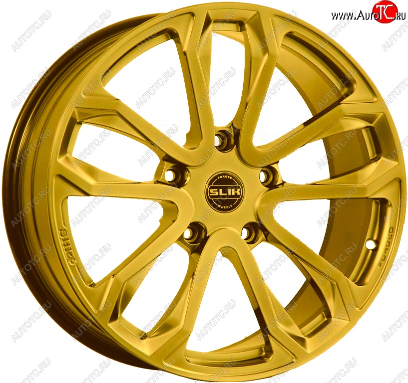 60 999 р. Кованый диск Slik PREMIUM L-608 9.0x20   (Ярко желтый RAL1021 (YELLOW))  с доставкой в г. Пермь