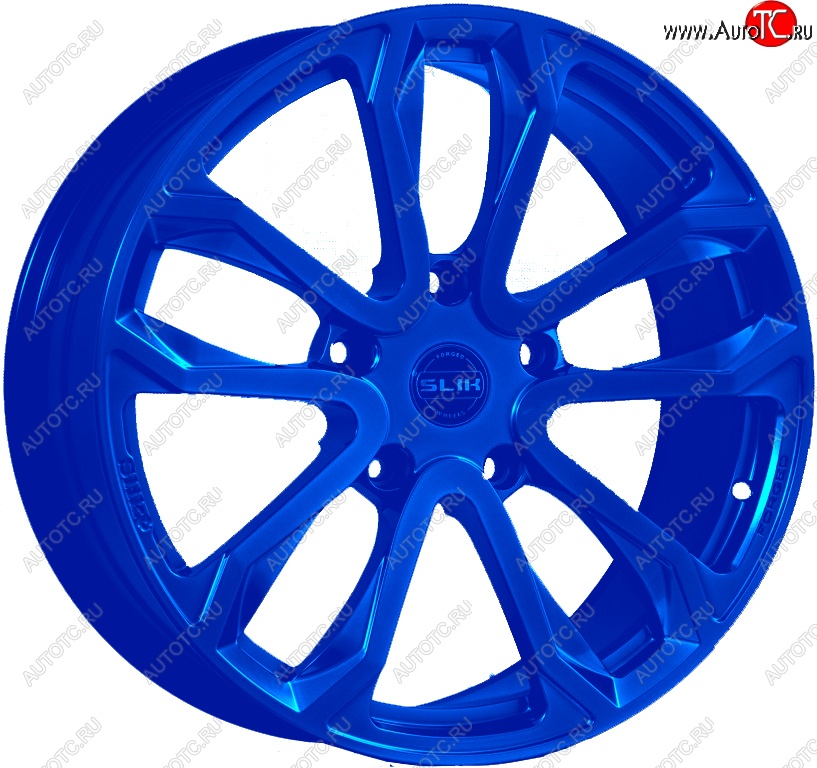 60 999 р. Кованый диск Slik PREMIUM L-608 9.0x20   (Candy синий (Candy BLUE))  с доставкой в г. Пермь