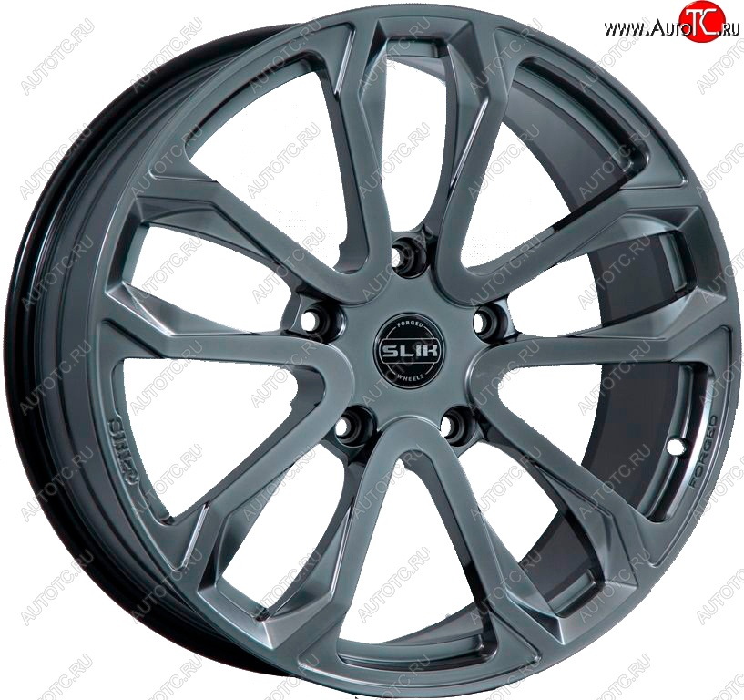 60 999 р. Кованый диск Slik PREMIUM L-608 9.0x20   (Графит глянцевый (GM))  с доставкой в г. Пермь