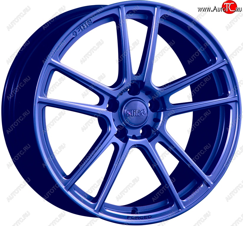 60 999 р. Кованый диск Slik PREMIUM L-610 10.0x20   (Синий (BLUE))  с доставкой в г. Пермь