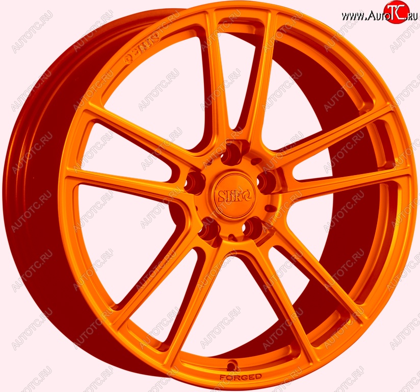 60 999 р. Кованый диск Slik PREMIUM L-610 10.0x20   (Ярко оранжевый (ORANGE))  с доставкой в г. Пермь