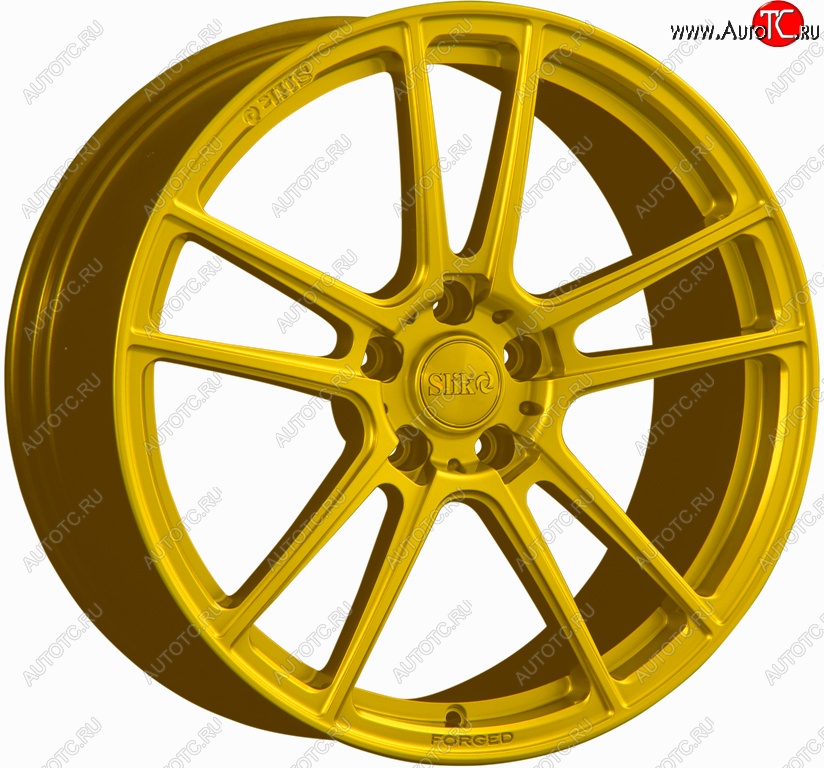 60 999 р. Кованый диск Slik PREMIUM L-610 10.0x20   (Ярко желтый RAL1021 (YELLOW))  с доставкой в г. Пермь