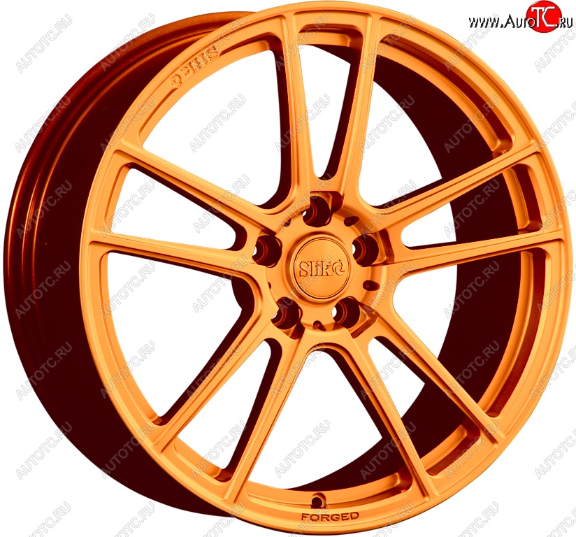 60 999 р. Кованый диск Slik PREMIUM L-610 10.0x20   (Candy медно-оранжевый глянцевый)  с доставкой в г. Пермь