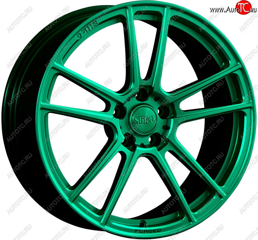 60 999 р. Кованый диск Slik PREMIUM L-610 10.0x20   (Candy изумрудно-зеленый (Candy Green))  с доставкой в г. Пермь