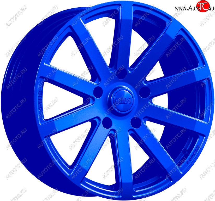 60 999 р. Кованый диск Slik PREMIUM L-611 10.0x20   (Candy синий (Candy BLUE))  с доставкой в г. Пермь