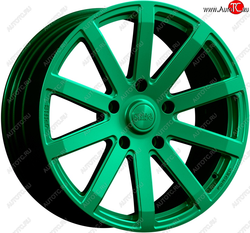 60 999 р. Кованый диск Slik PREMIUM L-611 9.0x20   (Candy изумрудно-зеленый (Candy Green))  с доставкой в г. Пермь