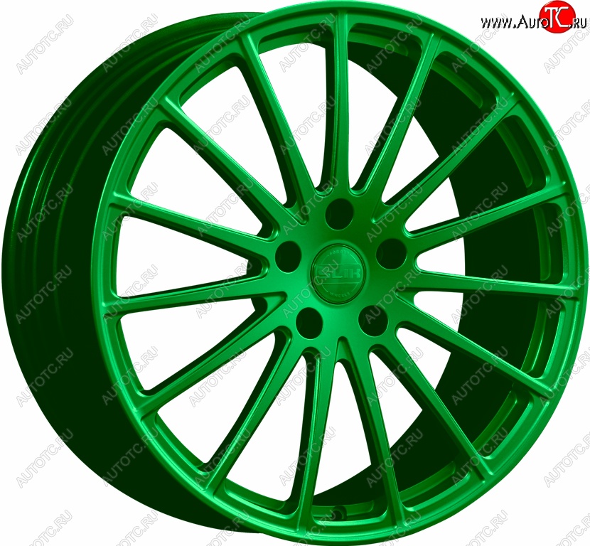 60 999 р. Кованый диск Slik PREMIUM L-612 10.0x20   (Зеленый (GREEEN))  с доставкой в г. Пермь