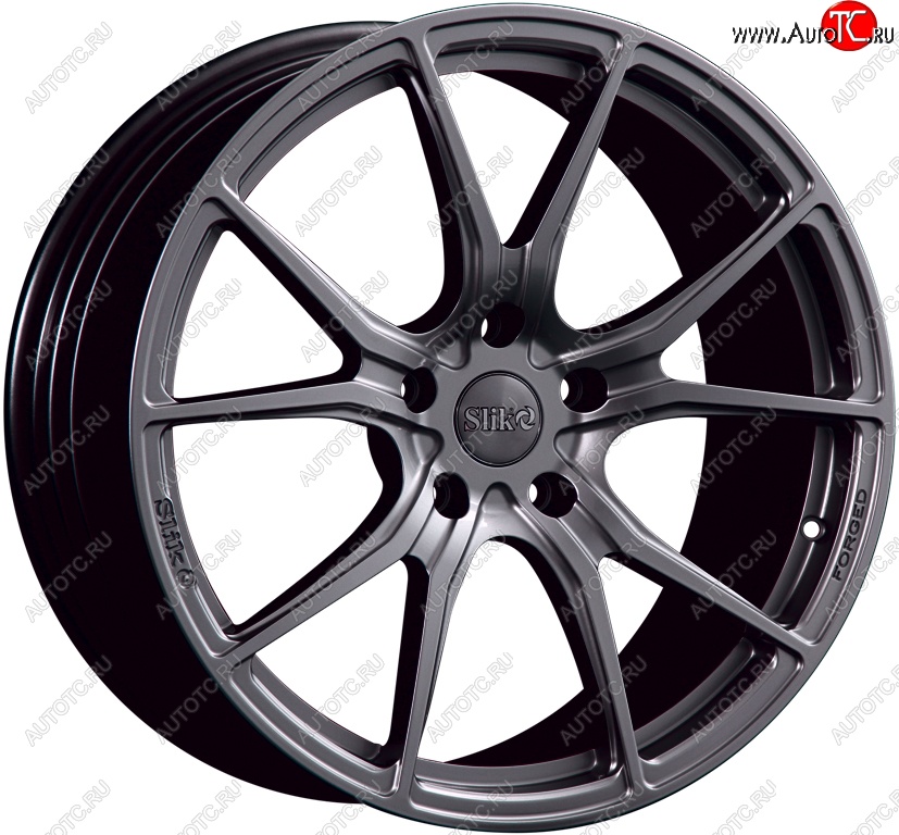 60 999 р. Кованый диск Slik PREMIUM L-616 10.0x20   (Графит глянцевый (GM))  с доставкой в г. Пермь