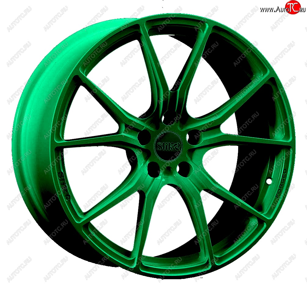 60 999 р. Кованый диск Slik PREMIUM L-616 10.0x20   (Зеленый (GREEN))  с доставкой в г. Пермь