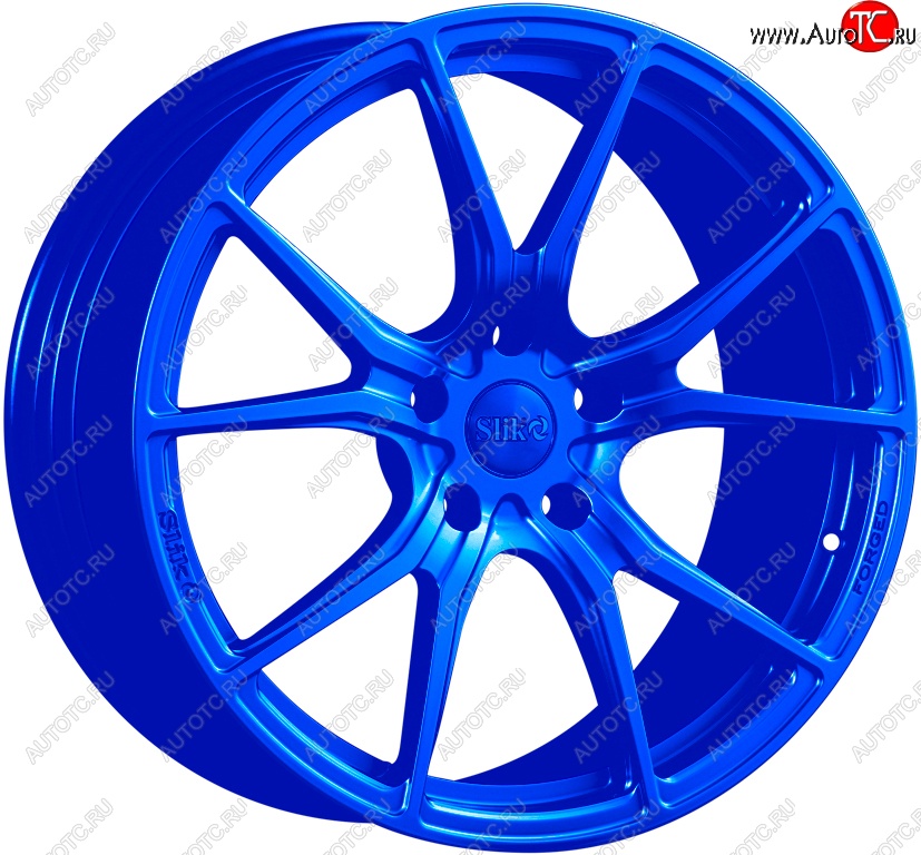 60 999 р. Кованый диск Slik PREMIUM L-616 9.0x20   (Candy синий (Candy BLUE))  с доставкой в г. Пермь