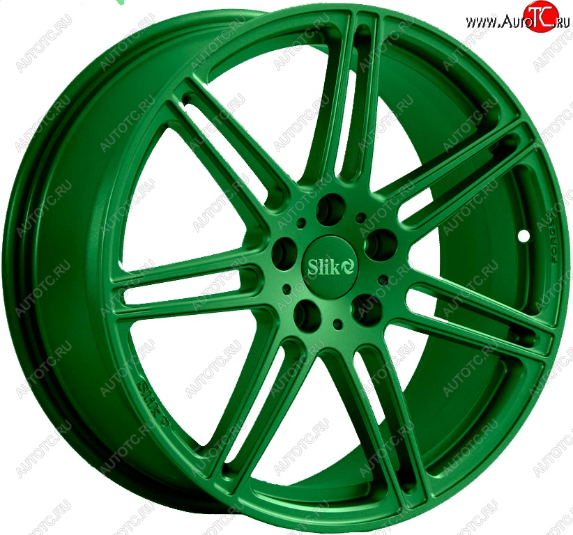 60 999 р. Кованый диск Slik PREMIUM 10.0x20   (Зеленый (GREEN))  с доставкой в г. Пермь