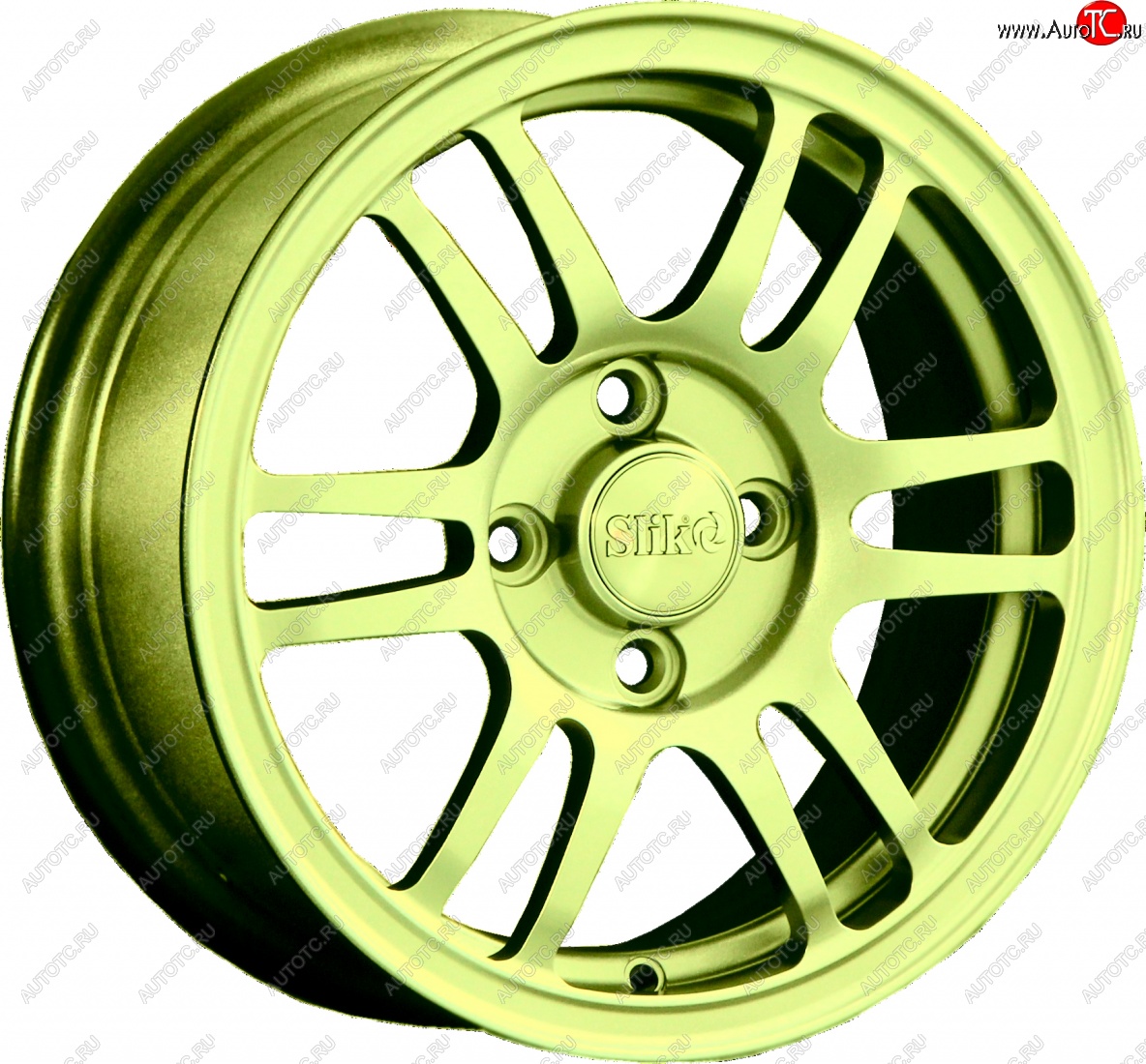 12 799 р. Кованый диск Slik Classic L1712 6.0x14   (Золотой (G))  с доставкой в г. Пермь