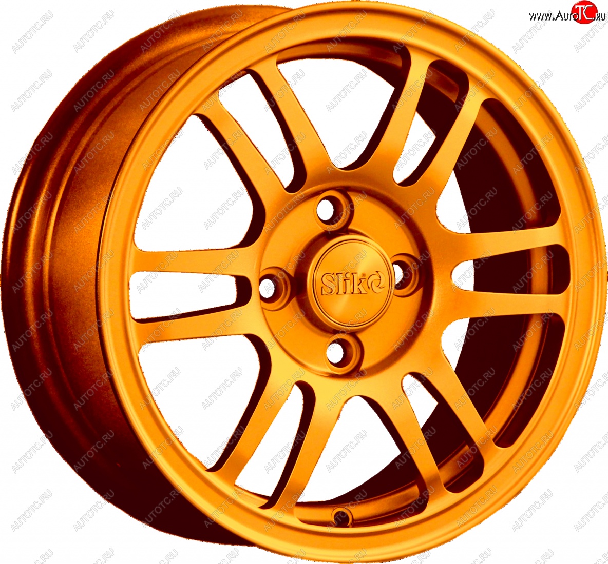 12 799 р. Кованый диск Slik Classic L1712 6.0x14   (Candy медно-оранжевый матовый)  с доставкой в г. Пермь