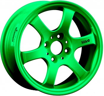 Кованый диск Slik Classic Sport L-1726S 6.0x14  (RAL 6038 ярко-зеленый (6038))