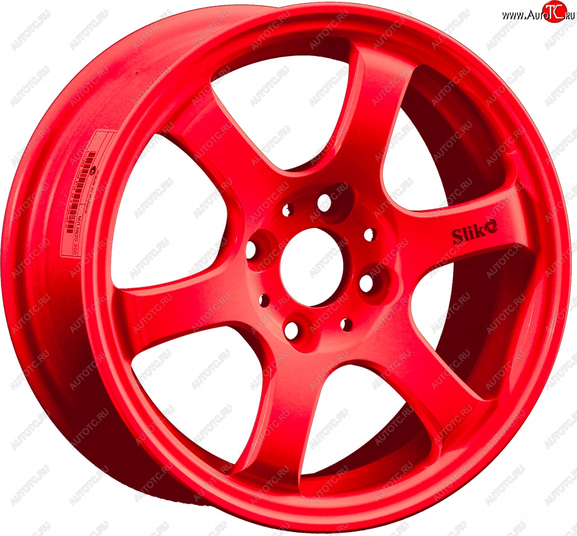 13 499 р. Кованый диск Slik Classic Sport L-1726S 6.0x14   (RAL 3026 ярко алый (3026))  с доставкой в г. Пермь