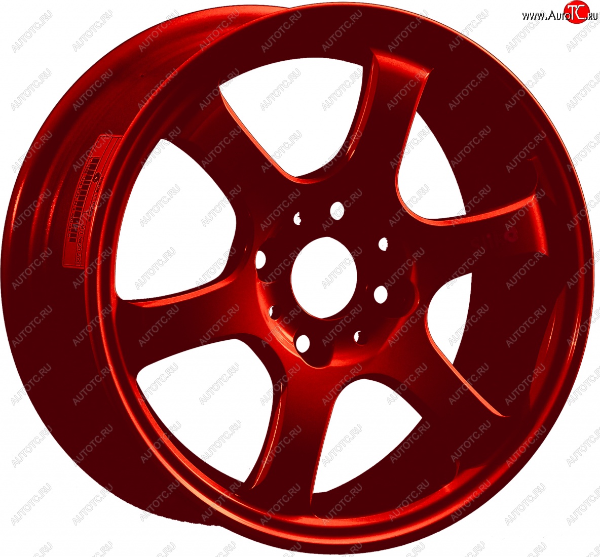 13 499 р. Кованый диск Slik Classic Sport L-1726S 6.0x14   (Candy алый)  с доставкой в г. Пермь