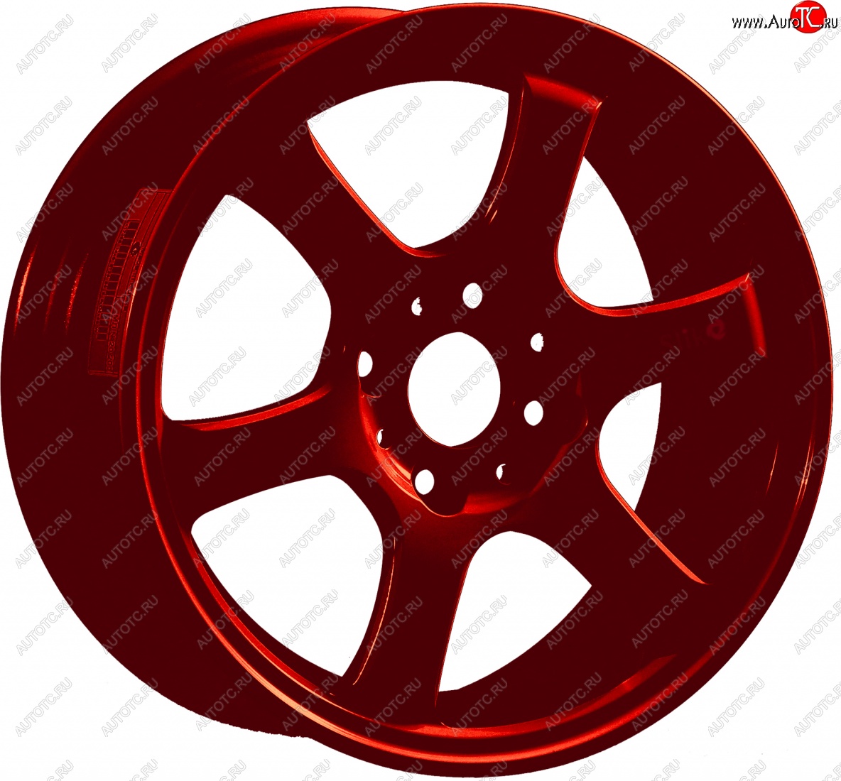 13 499 р. Кованый диск Slik Classic Sport L-1726S 6.0x14   (Candy красный (Candy RED))  с доставкой в г. Пермь