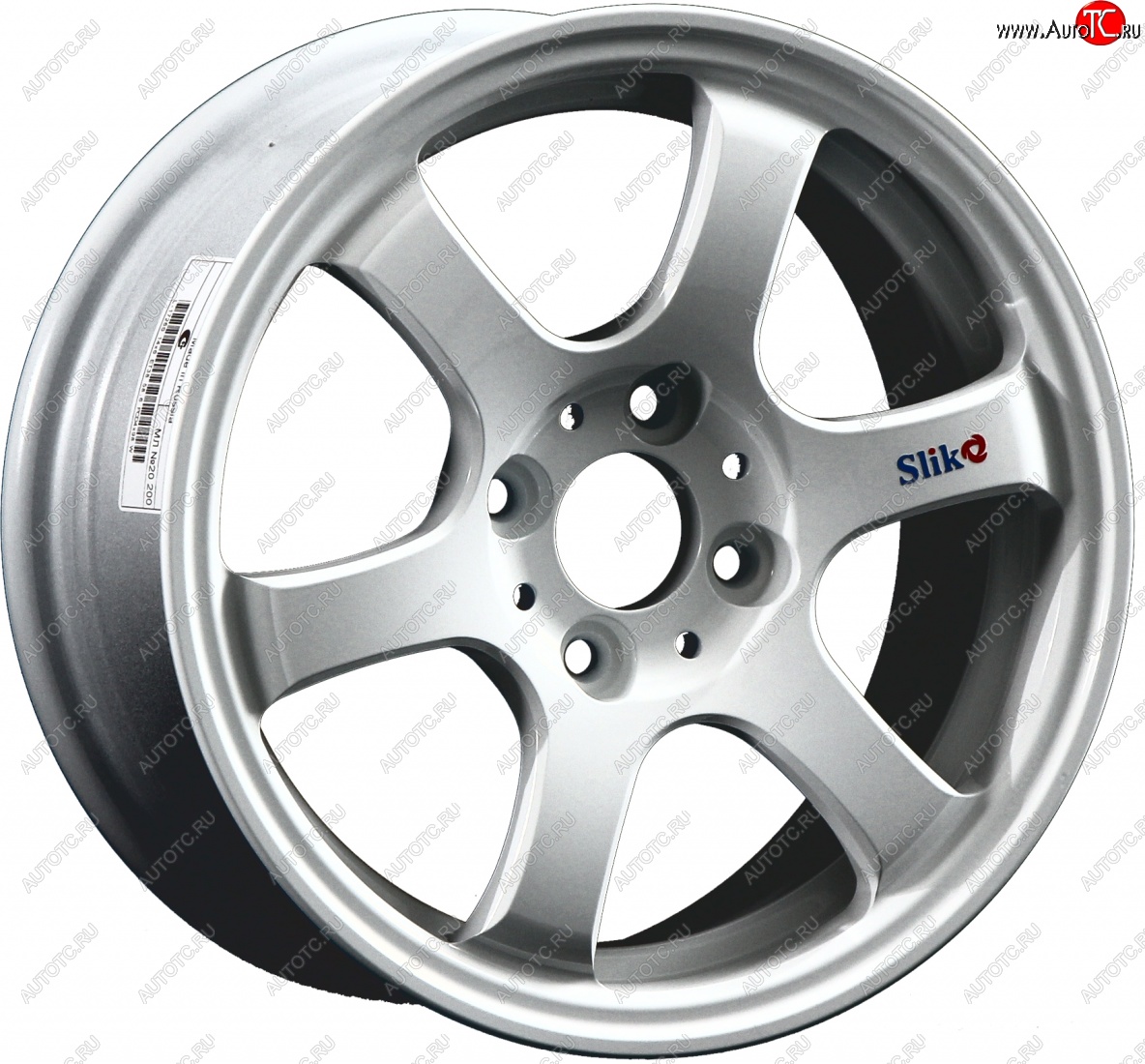 13 499 р. Кованый диск Slik Classic Sport L-1726S 6.0x14   (Серебристый светлый (S16))  с доставкой в г. Пермь