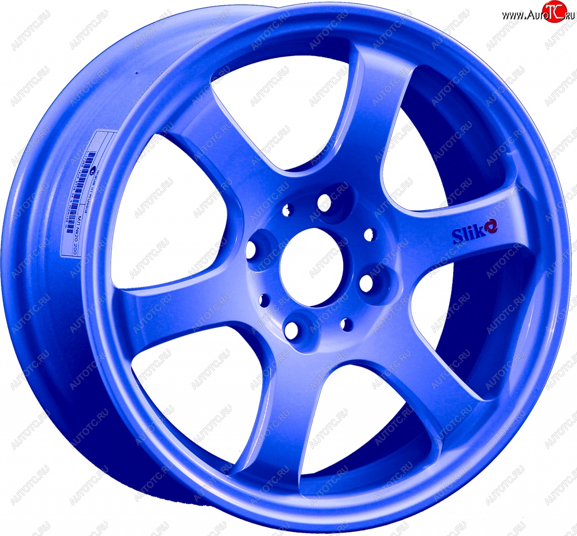 13 499 р. Кованый диск Slik Classic Sport L-1726S 6.0x14   (Синий (BLUE))  с доставкой в г. Пермь