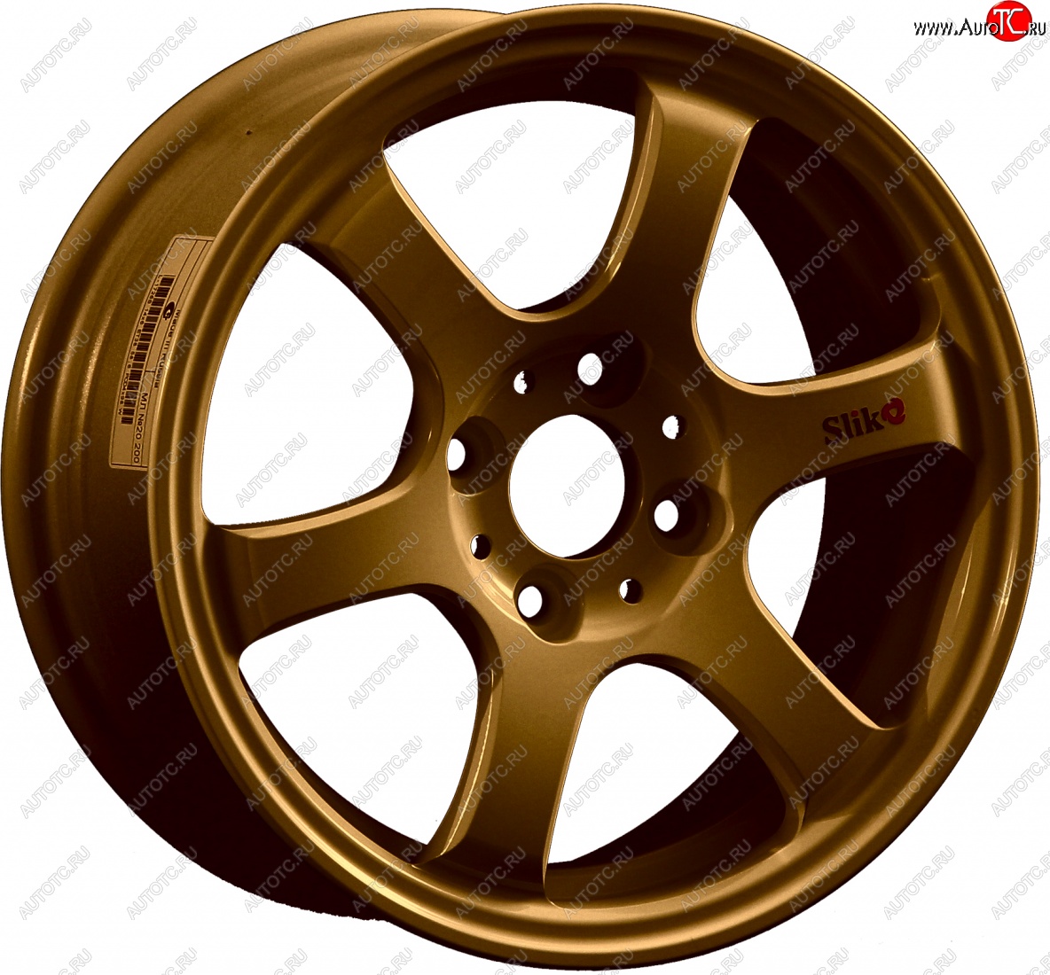 13 499 р. Кованый диск Slik Classic Sport L-1726S 6.0x14   (Бронза (BRZ))  с доставкой в г. Пермь